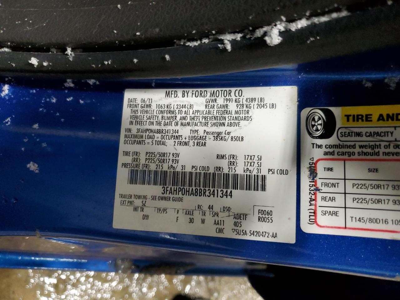 2011 Ford Fusion - Image 12