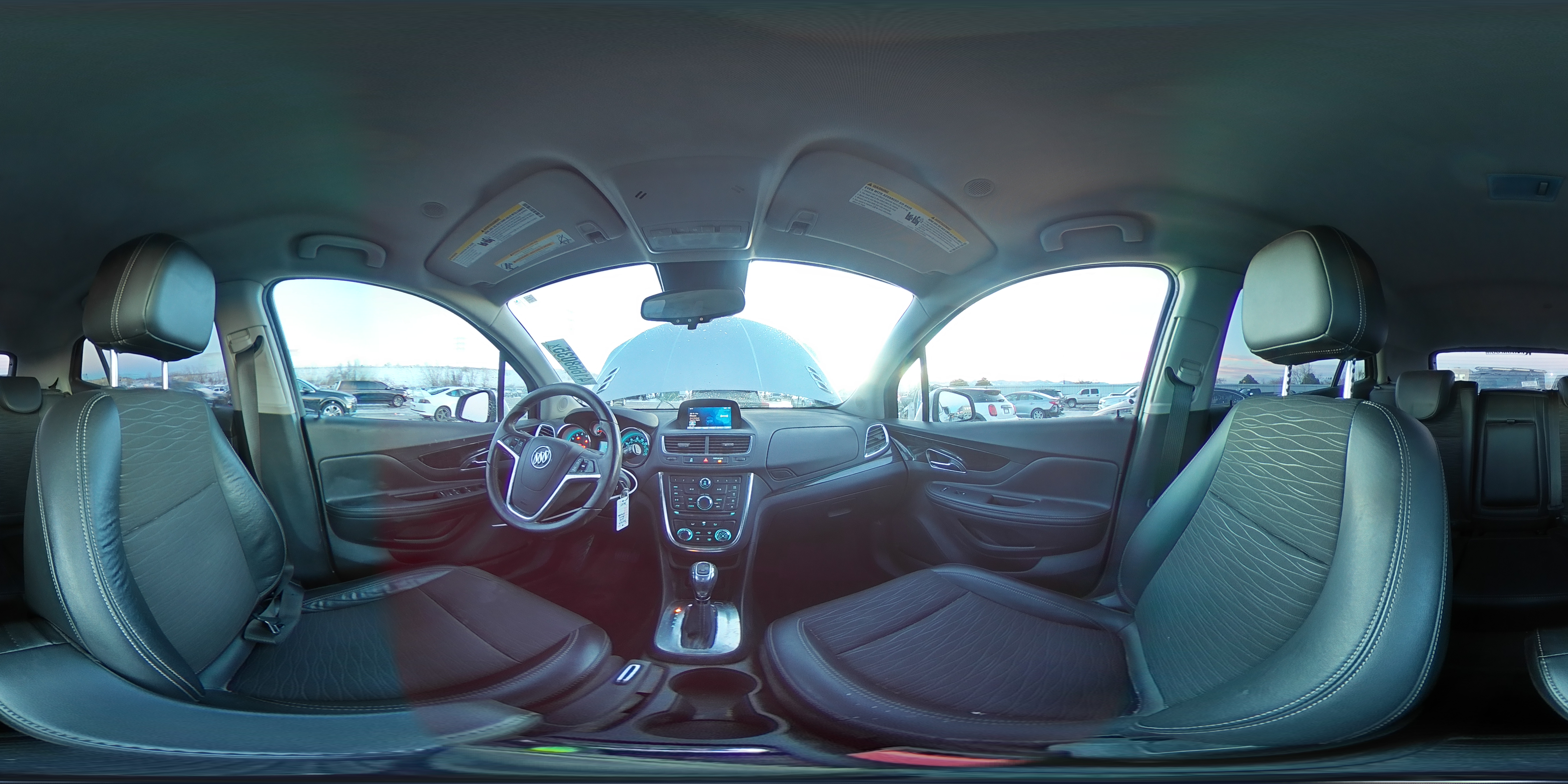 2015 BUICK ENCORE with REAR END damage, VIN KL4CJESB0FB133922