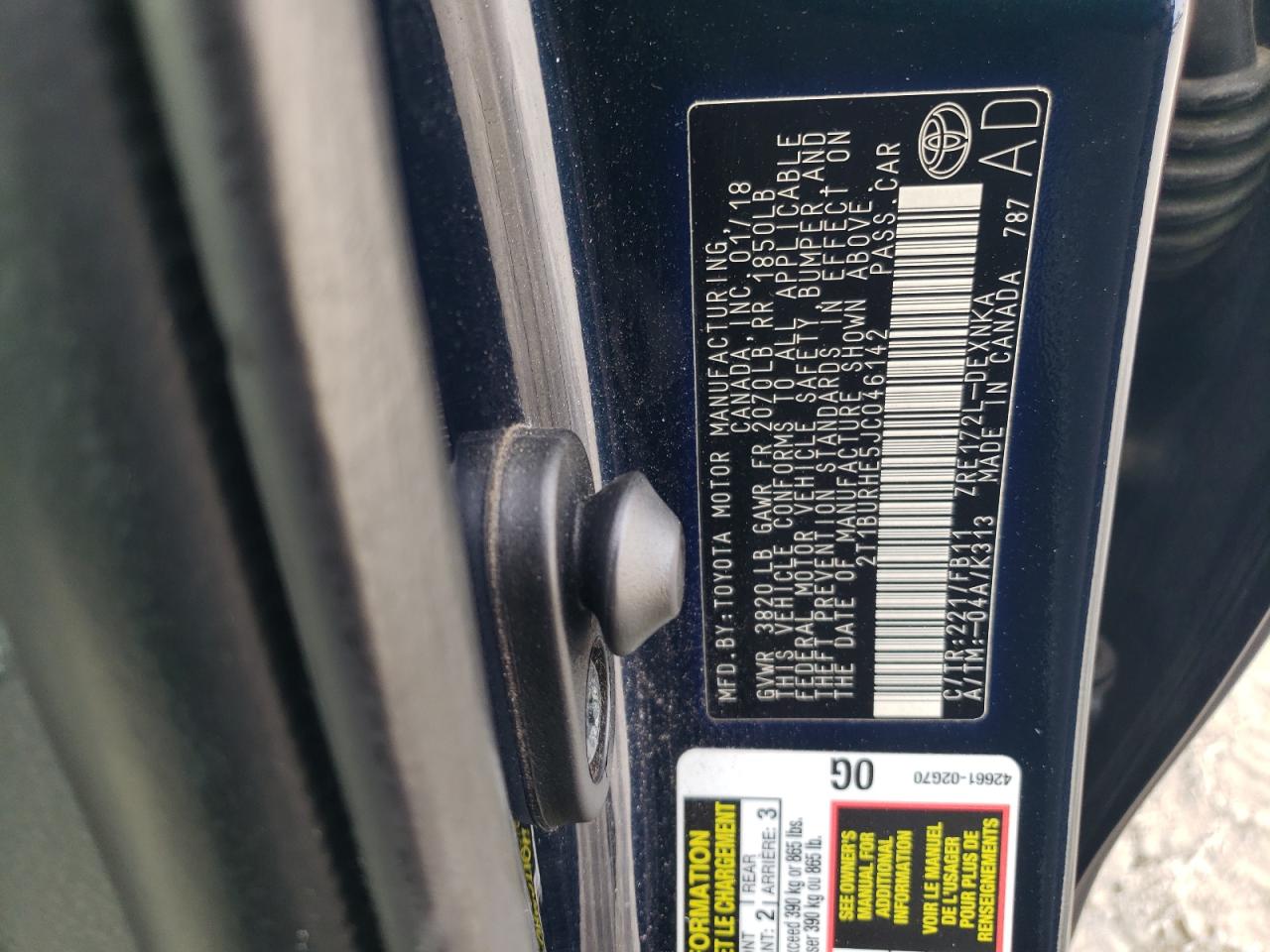 2018 Toyota Corolla - Image 12