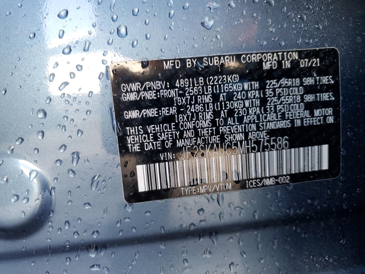 2021 Subaru Forester - Image 13