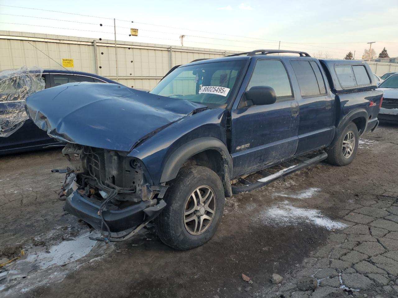 2002 Chevrolet S Truck S10 de vânzare în Dyer, IN - Front End
