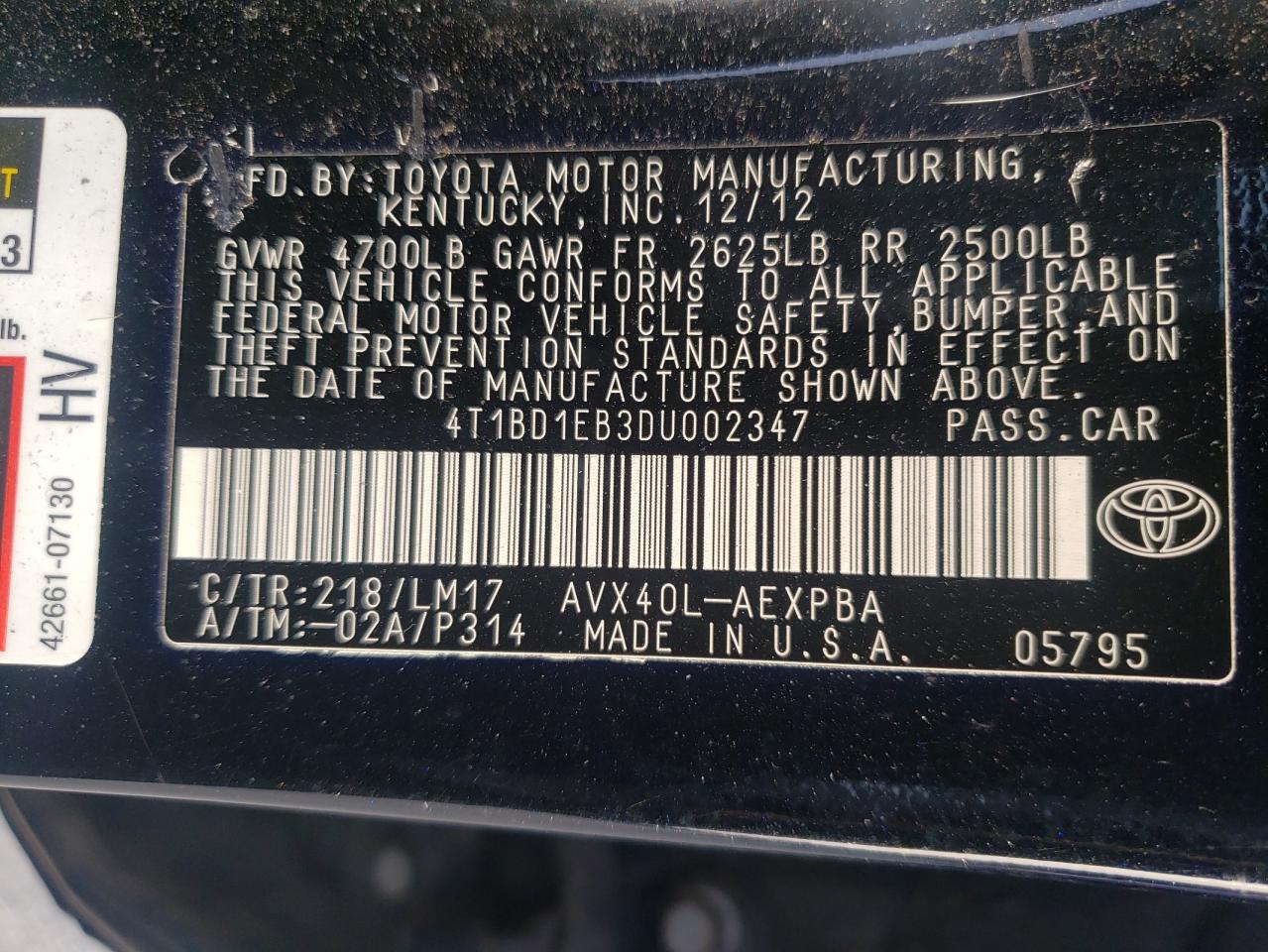 2013 Toyota Avalon - Image 12