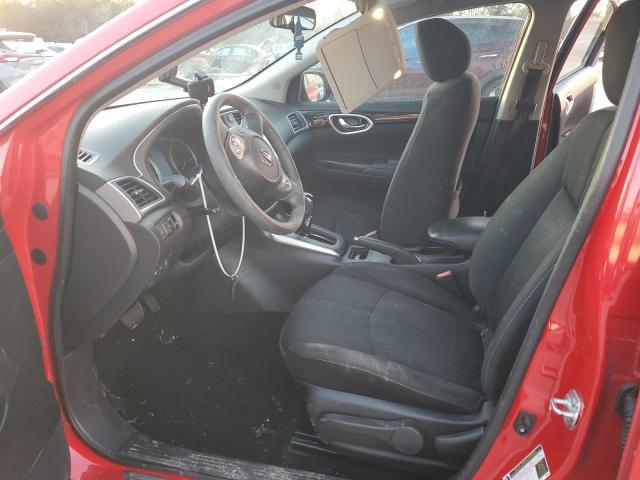  NISSAN SENTRA 2018 Красный