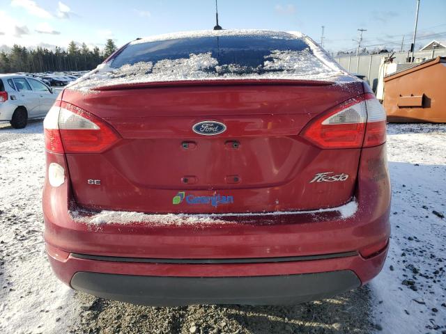  FORD FIESTA 2014 Червоний