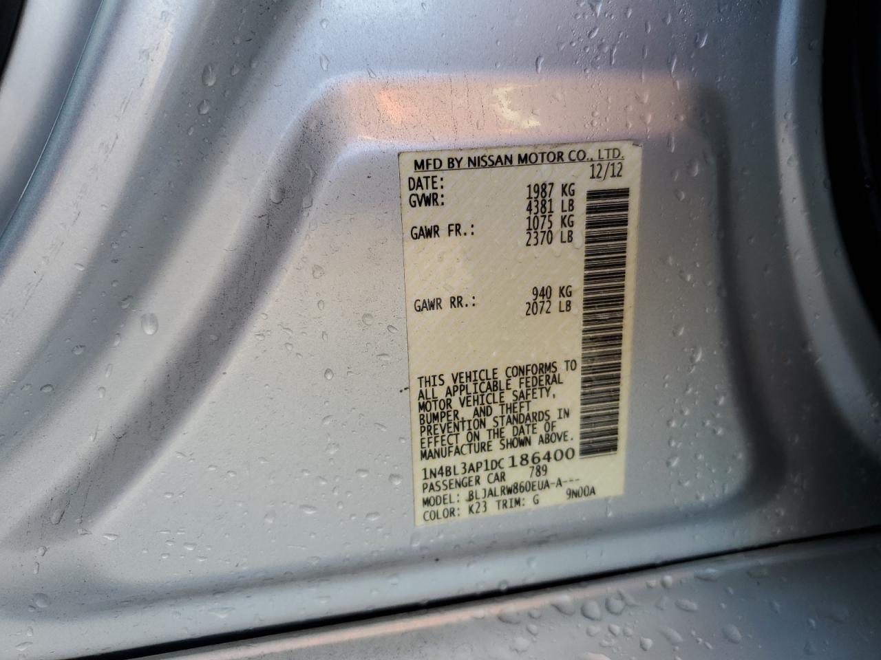 2013 Nissan Altima - Image 12