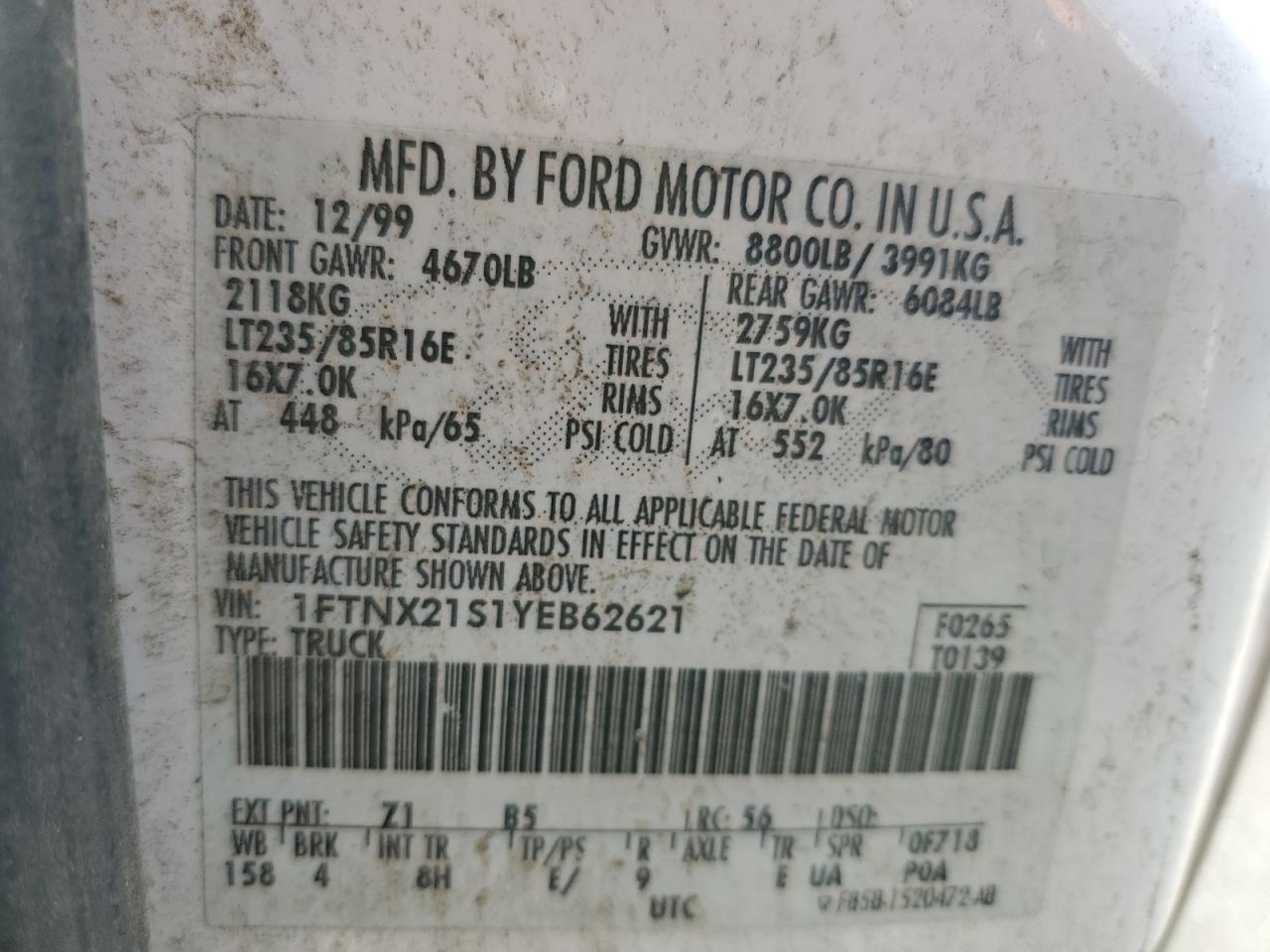 2000 Ford F250 - Image 12