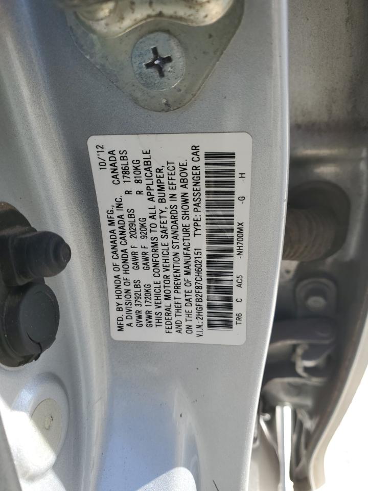2012 Honda Civic - Image 12