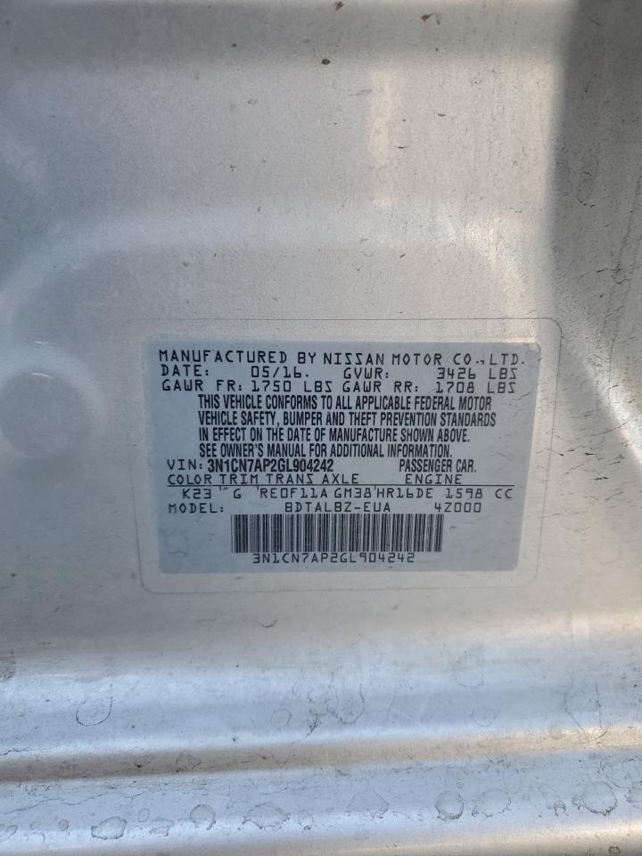 2016 Nissan Versa - Image 15