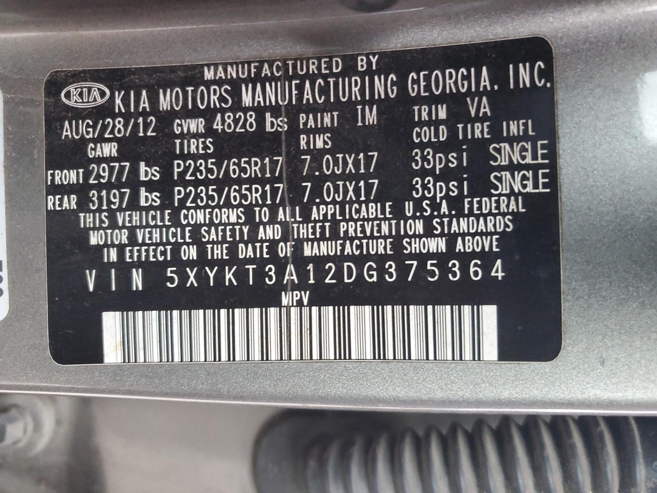 2013 Kia Sorento - Image 13