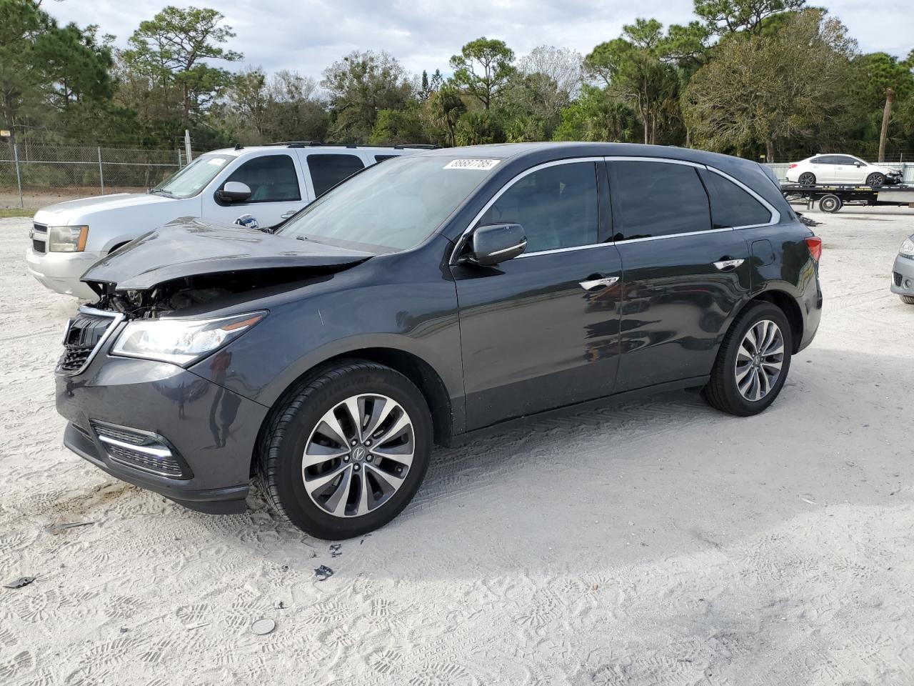 VIN 5FRYD3H42EB016949 2014 ACURA MDX no.1