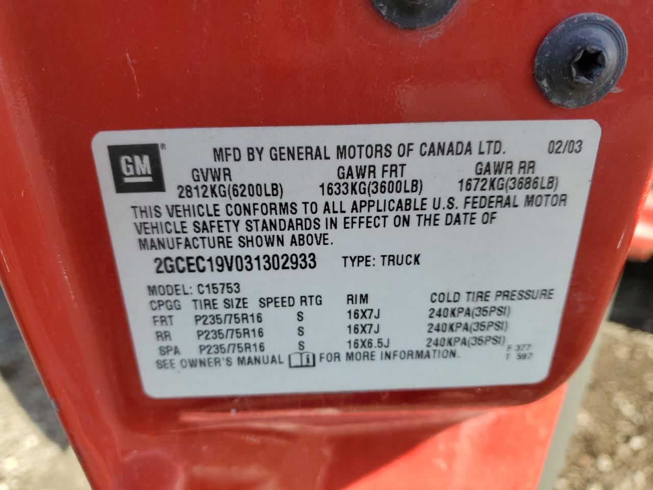 2003 Chevrolet Silverado - Image 12