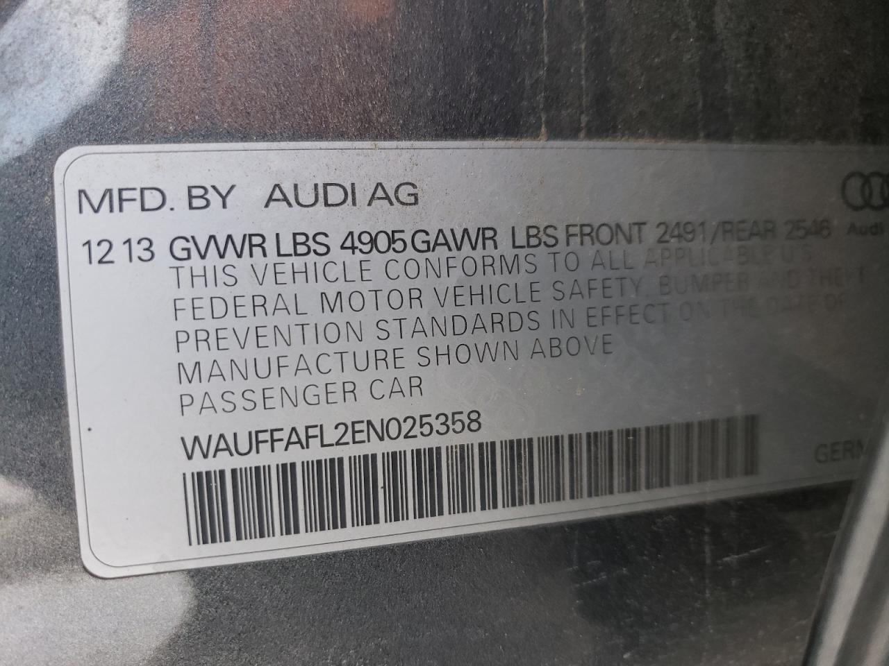 2014 Audi A4 - Image 12