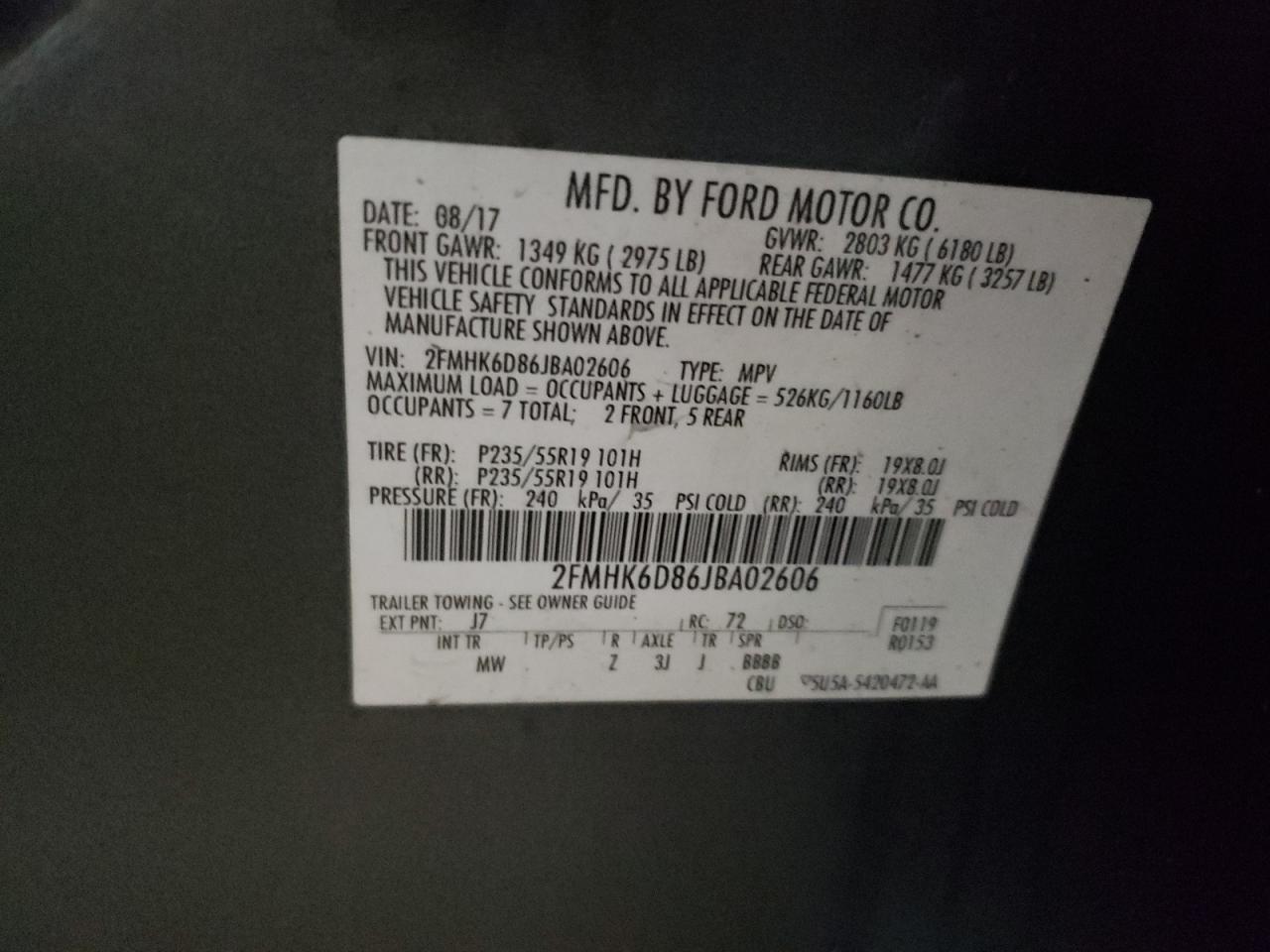 2018 Ford Flex - Image 15
