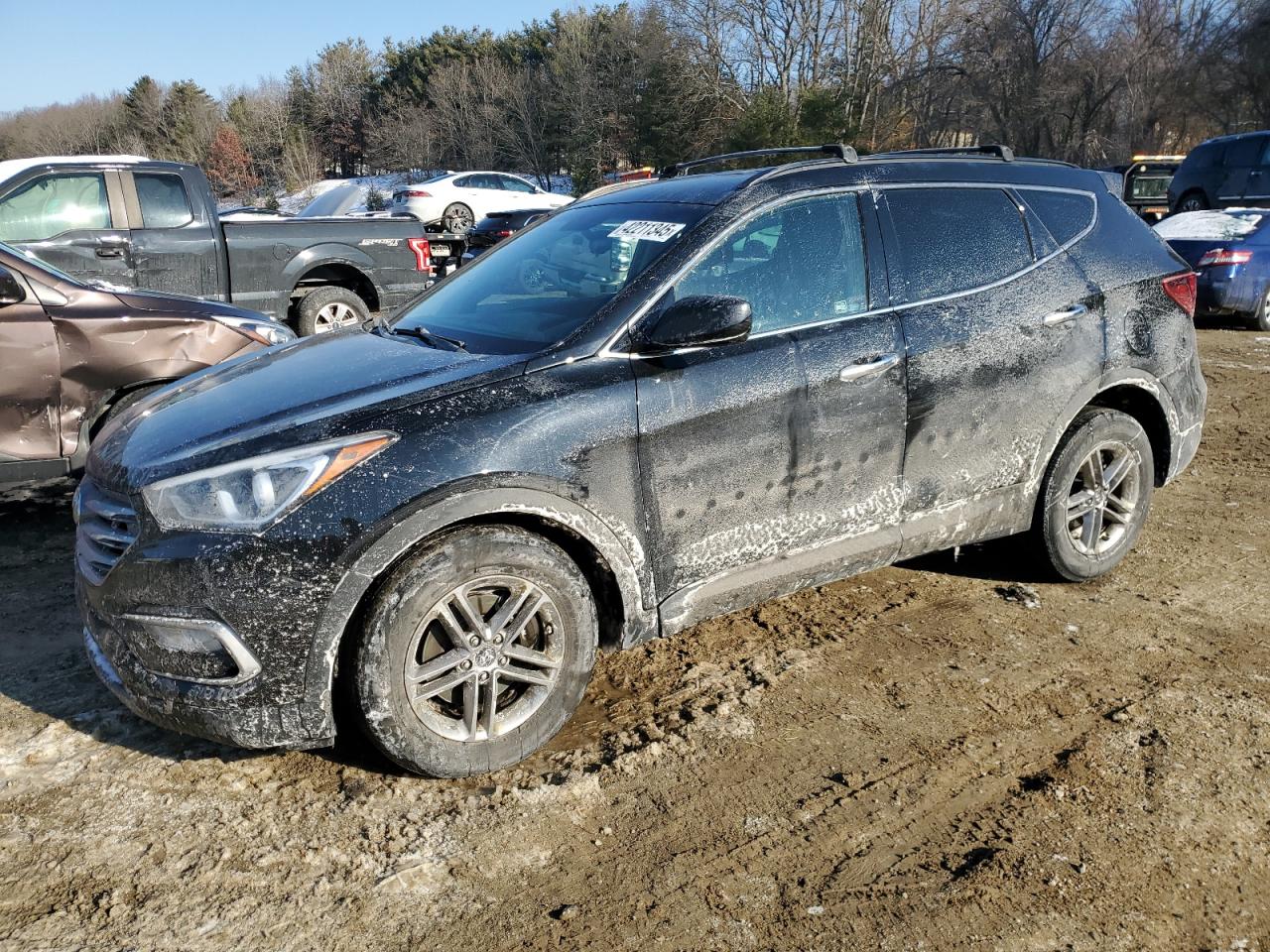 2017 HYUNDAI SANTA FE, VIN: 5XYZUDLBXHG425800 COPART