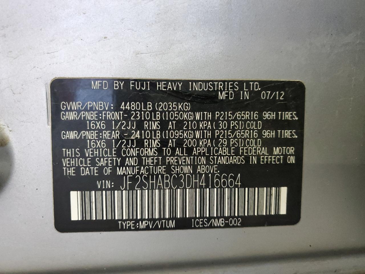 2013 Subaru Forester - Image 16