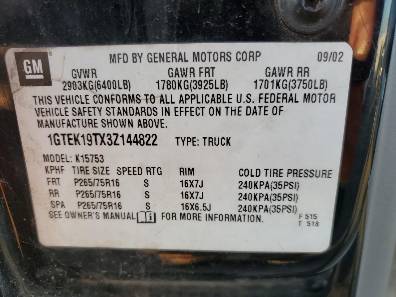 2003 GMC Sierra - Image 12