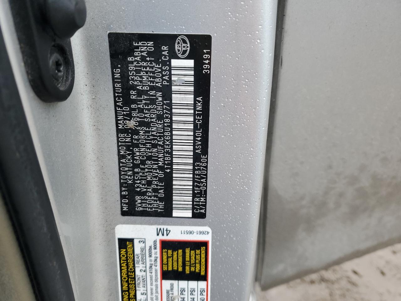 2011 Toyota Camry - Image 14