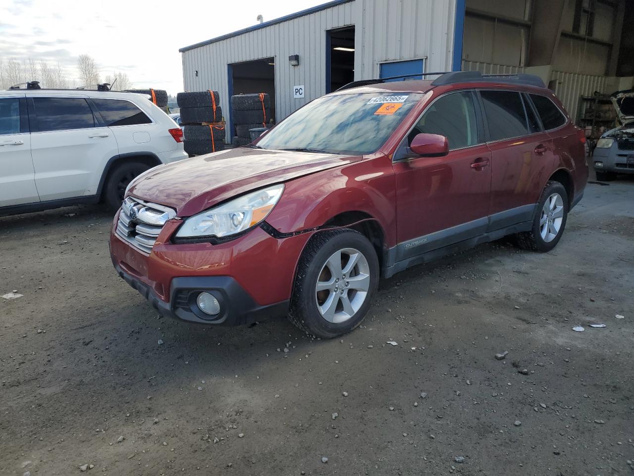 VIN 4S4BRBCC1D3276896 2013 SUBARU OUTBACK no.1