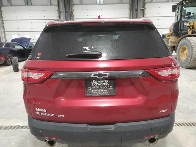  CHEVROLET TRAVERSE 2019 Бургунди