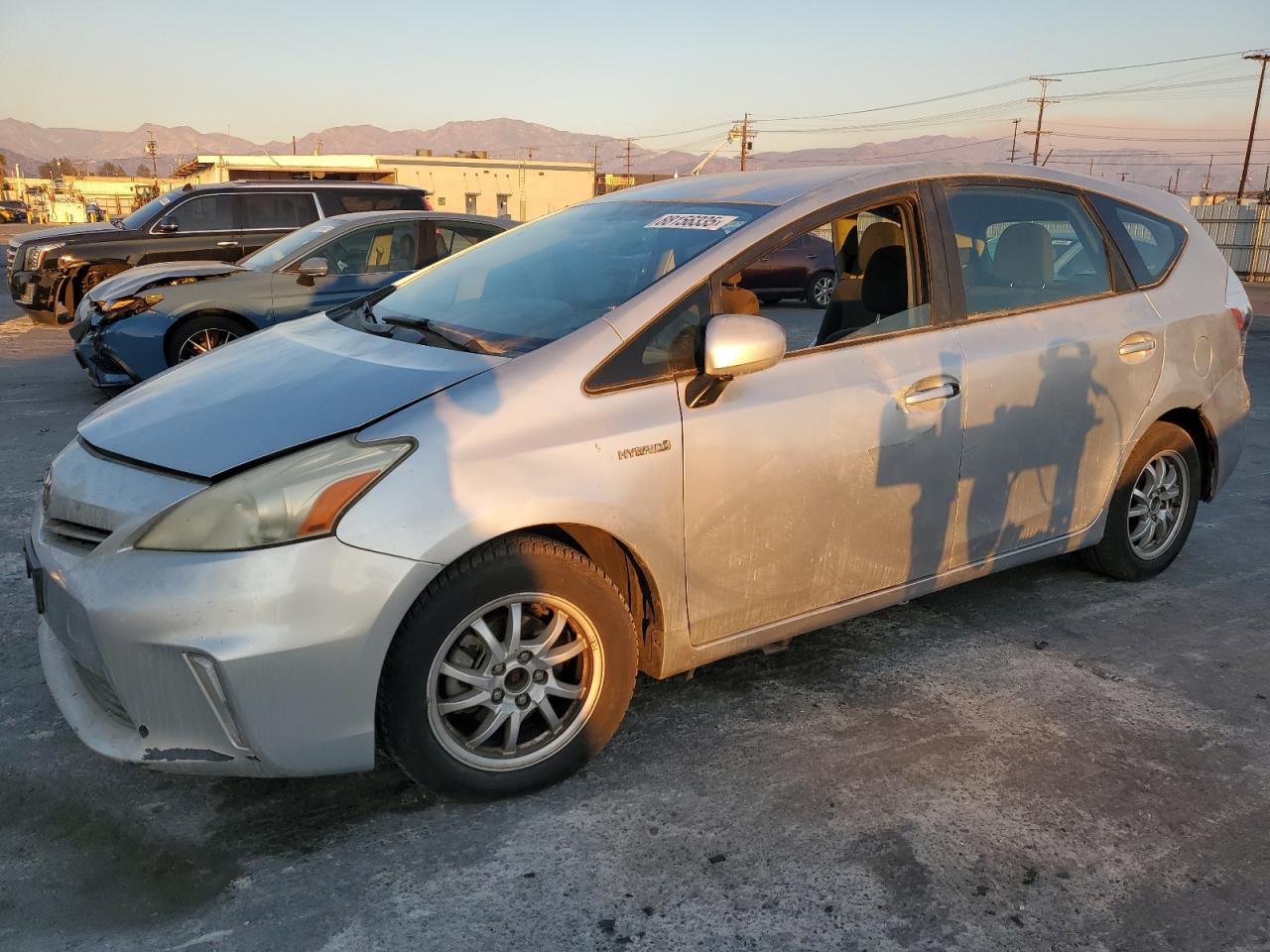 VIN JTDZN3EU3E3323728 2014 TOYOTA PRIUS no.1