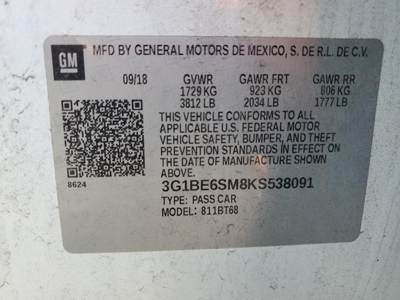 2019 Chevrolet Cruze - Image 12