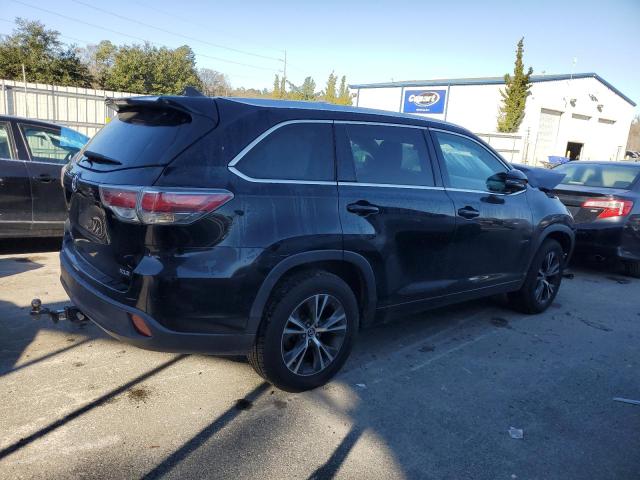  TOYOTA HIGHLANDER 2016 Черный