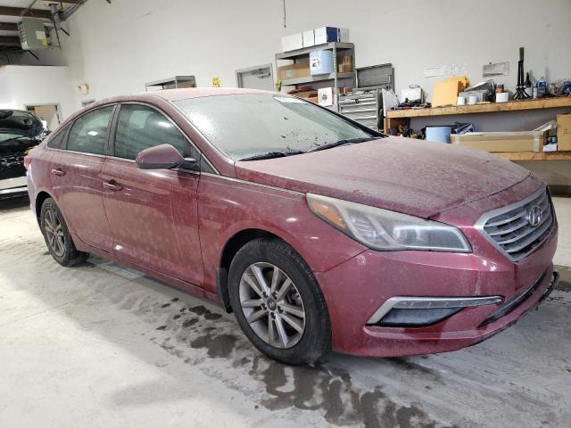  HYUNDAI SONATA 2015 Czerwony