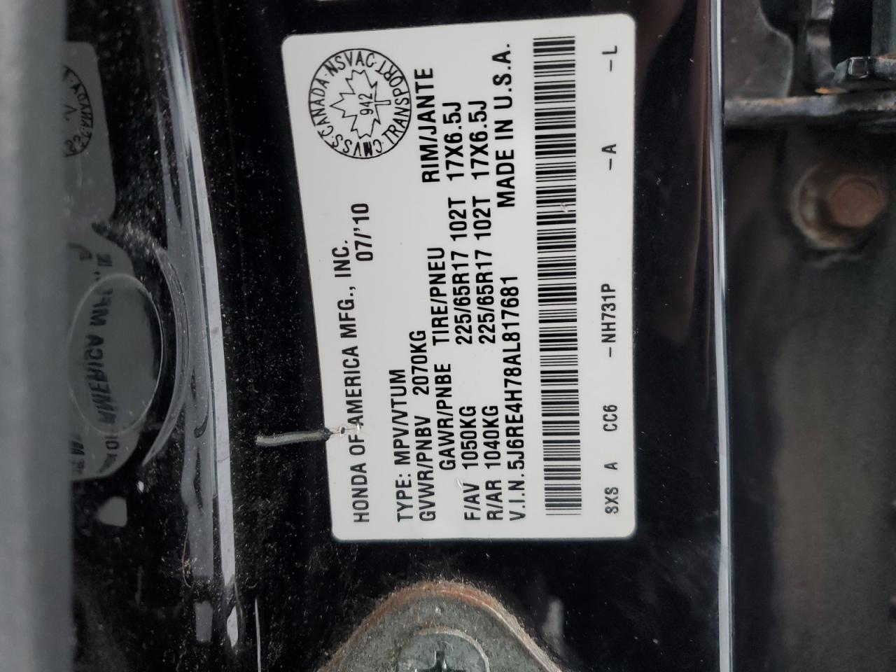 2010 Honda CR-V - Image 13
