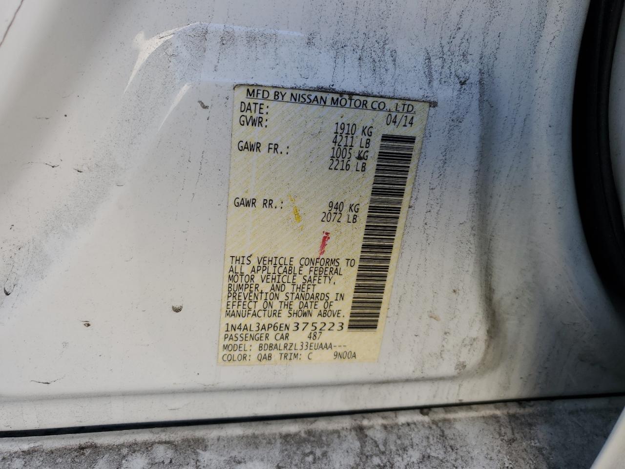 2014 Nissan Altima - Image 12