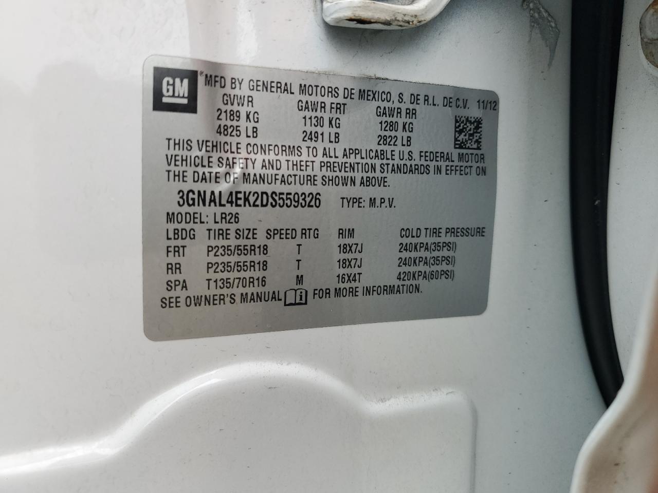 2013 Chevrolet Captiva - Image 15