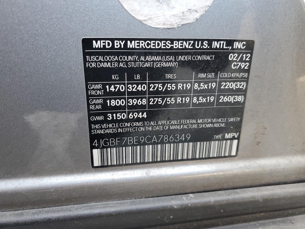 2012 Mercedes-Benz GL-klasse - Image 15