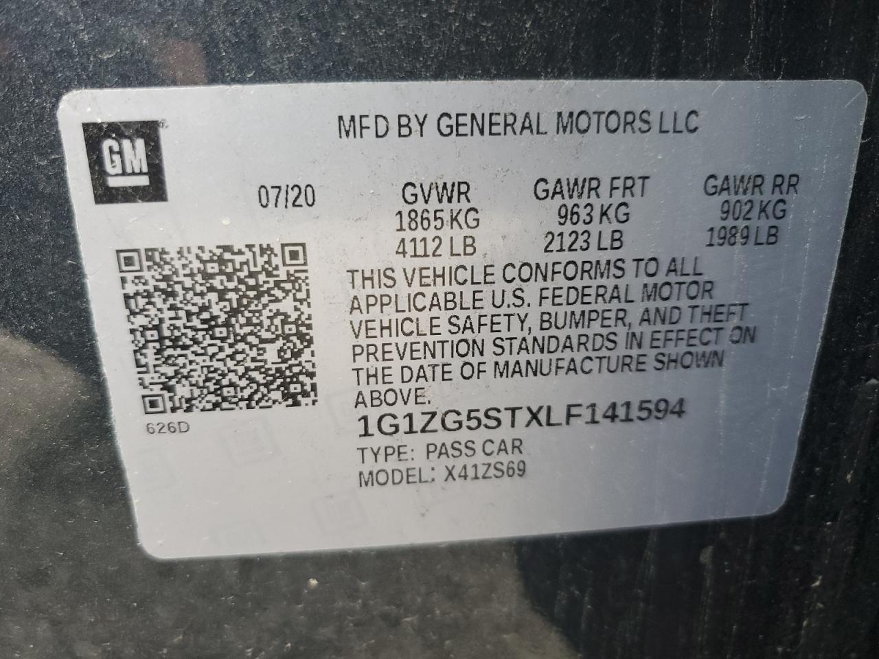 2020 Chevrolet Malibu - Image 12