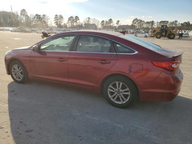 Sedans HYUNDAI SONATA 2016 Red