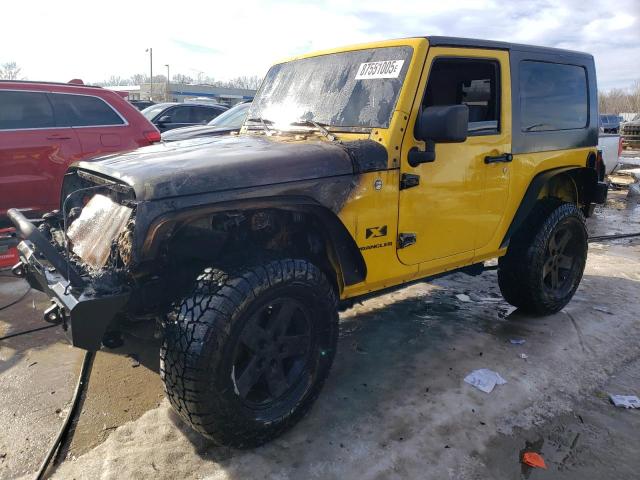 2008 Jeep Wrangler X de vânzare în Louisville, KY - Burn - Engine