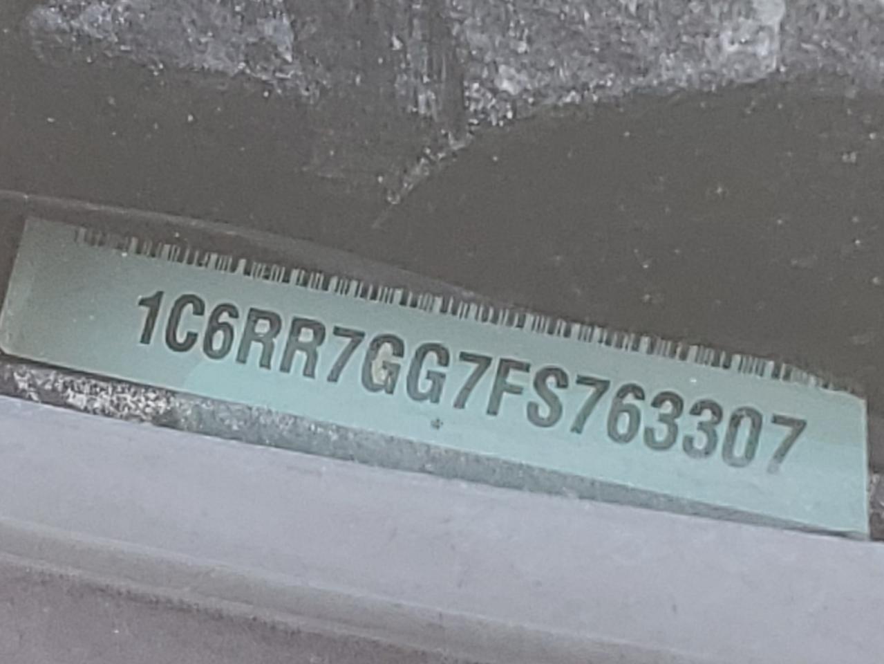 VIN 1C6RR7GG7FS763307 2015 RAM 1500 no.12