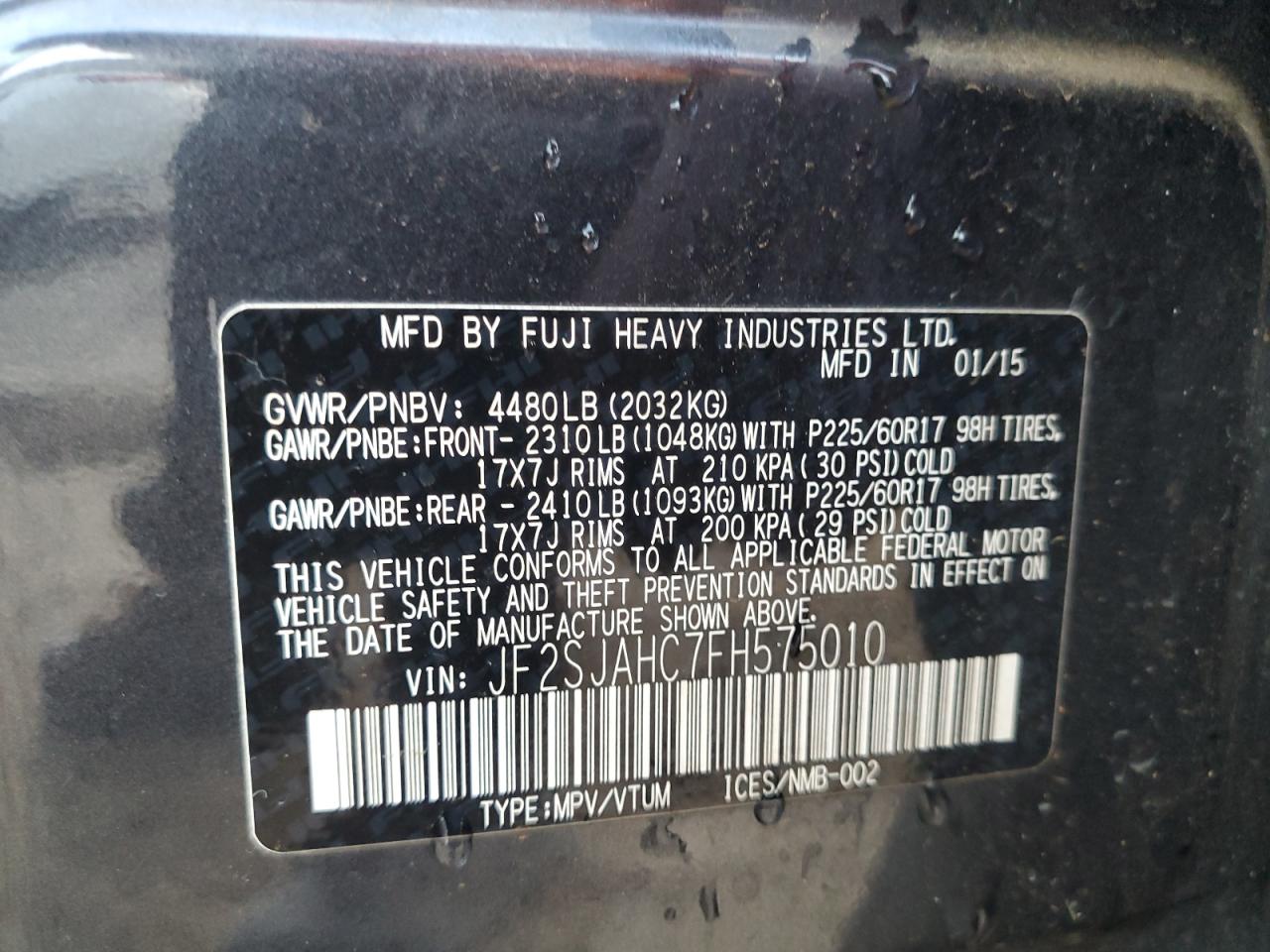 2015 Subaru Forester - Image 12