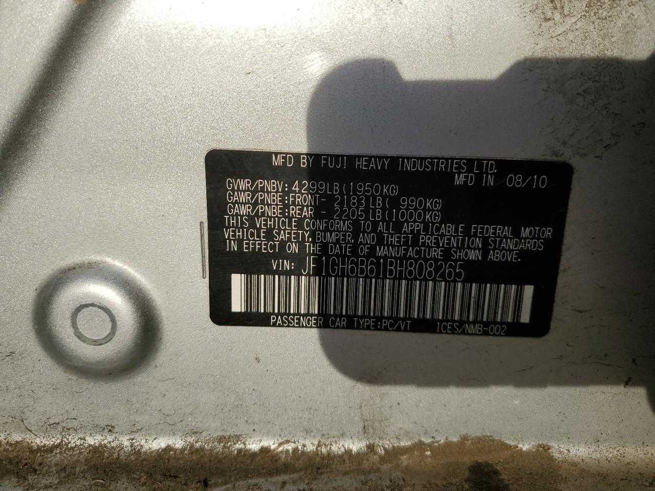 2011 Subaru Impreza - Image 14