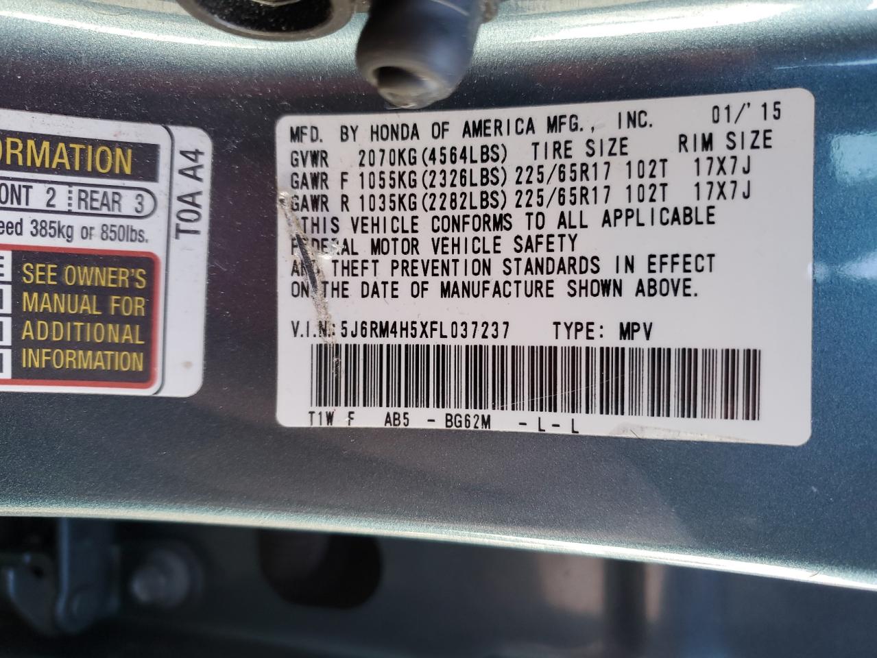 2015 Honda CR-V - Image 13