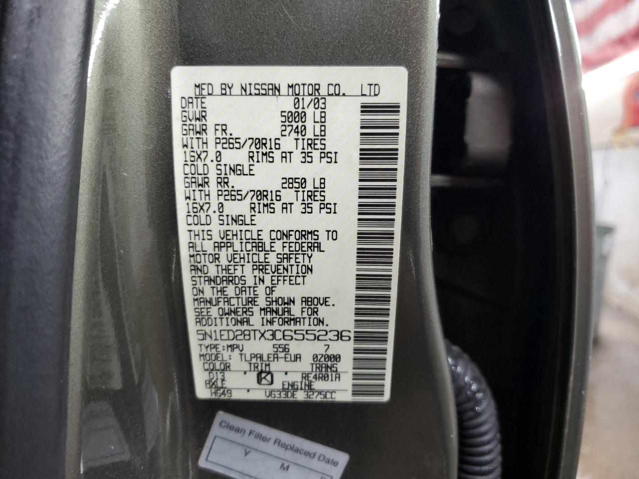 2003 Nissan XTerra - Image 12