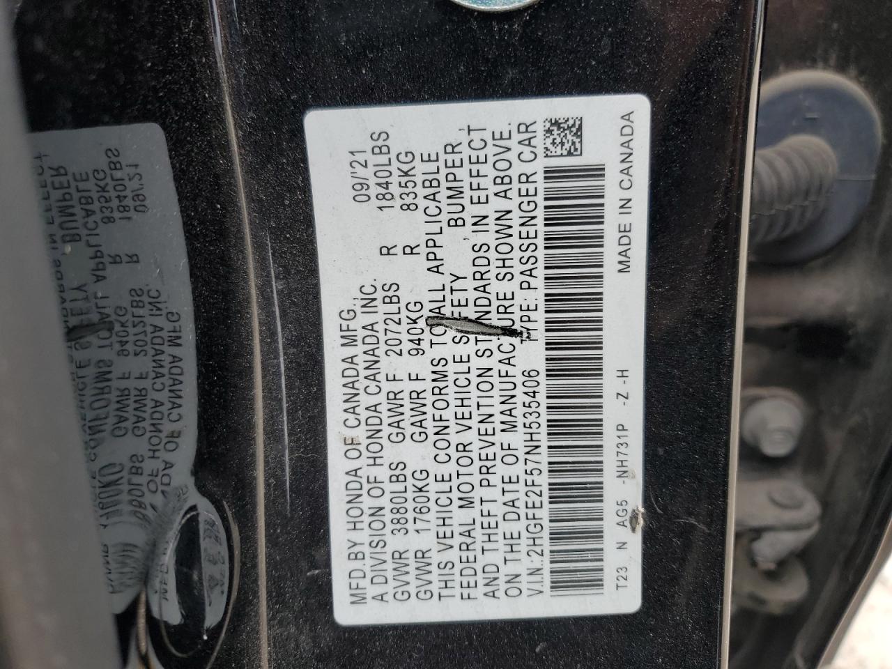 2022 Honda Civic - Image 14