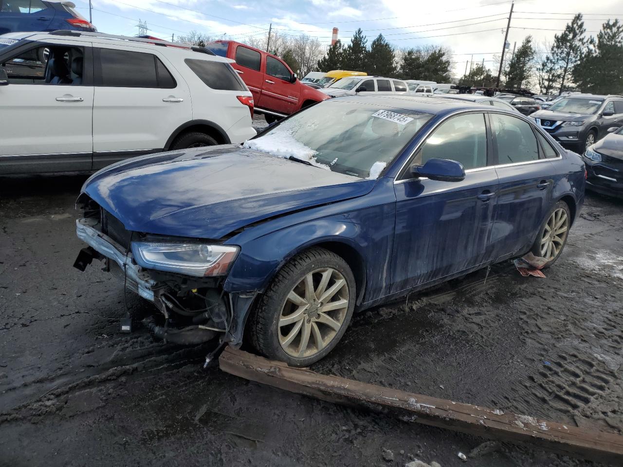 2013 Audi A4 Premium Plus na sprzedaż w Denver, CO - Front End
