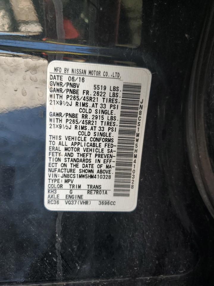 2017 Infiniti QX70 - Image 13