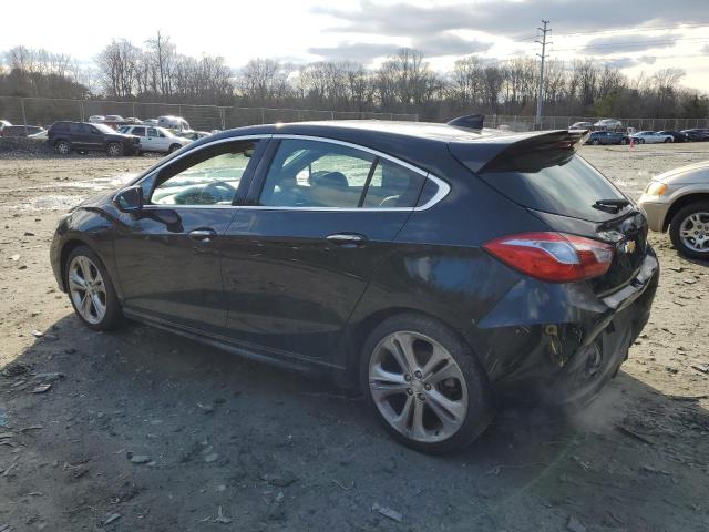 Hatchbacks CHEVROLET CRUZE 2017 Black