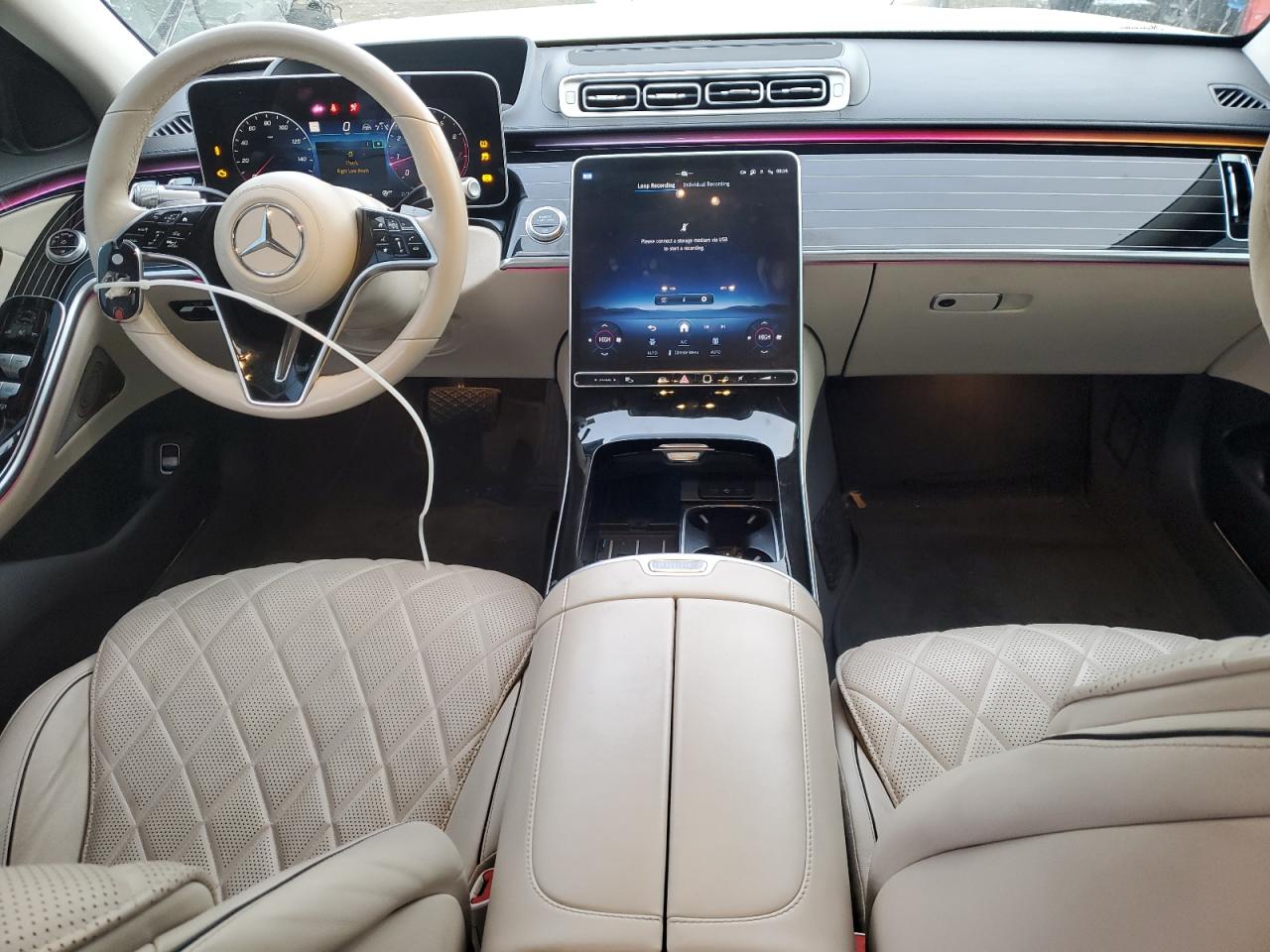 2021 Mercedes-Benz S 580 4Matic VIN: W1K6G7GB9MA038970 Lot: 41825905