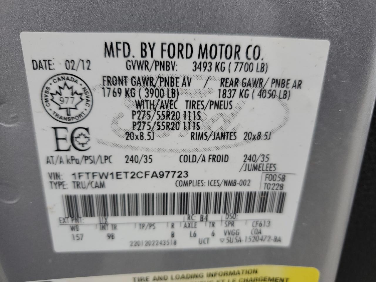 2012 Ford F-150 - Image 12