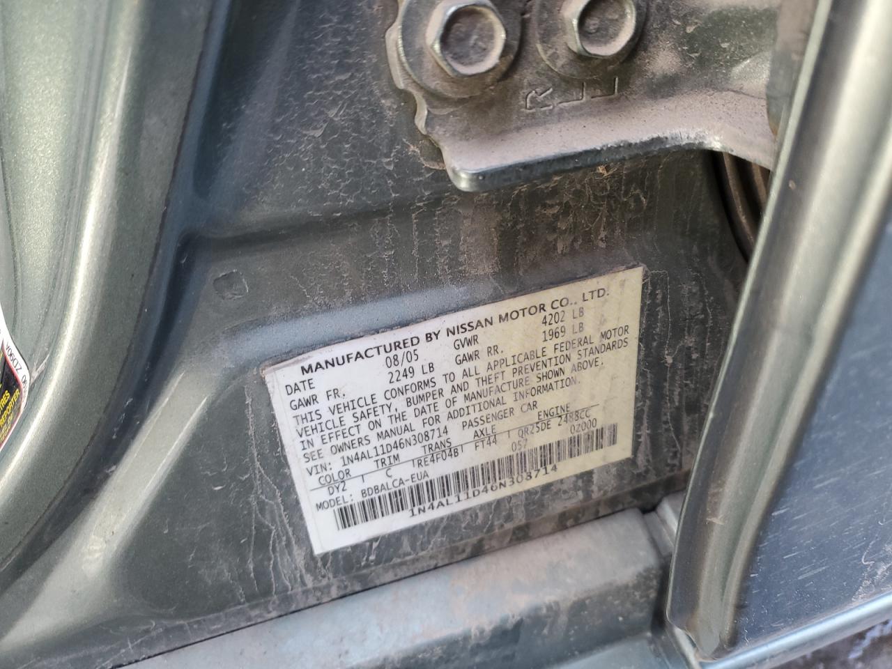 2006 Nissan Altima - Image 12