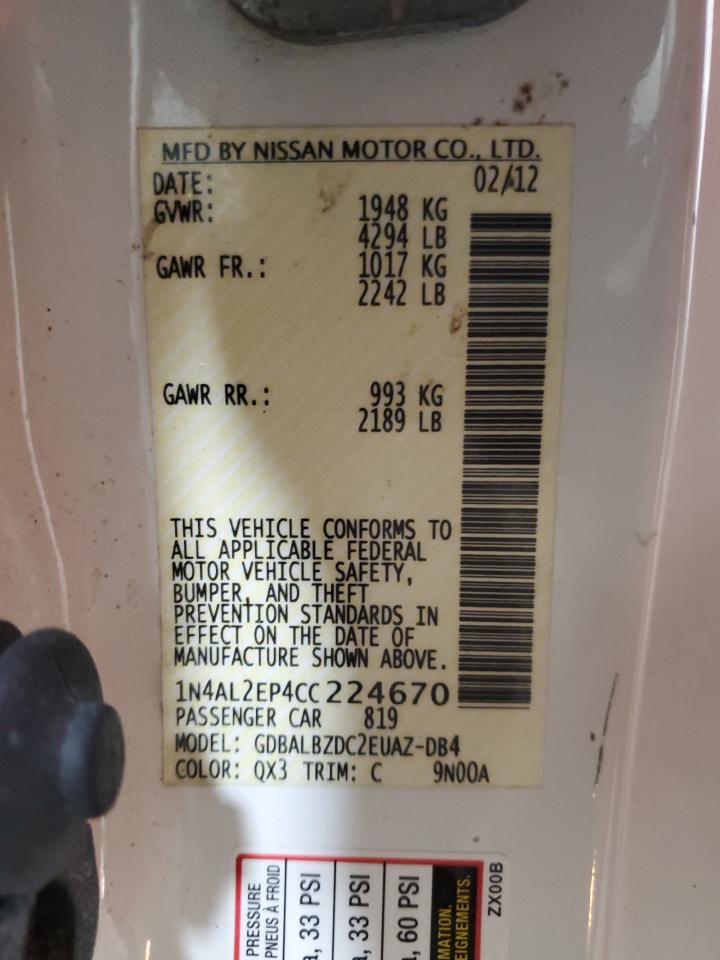 2012 Nissan Altima - Image 12