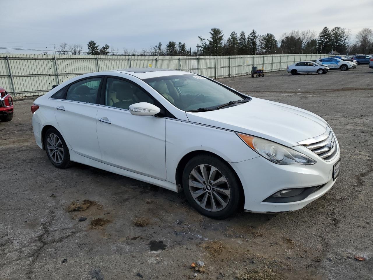 VIN 5NPEC4AC7EH870805 2014 HYUNDAI SONATA no.4