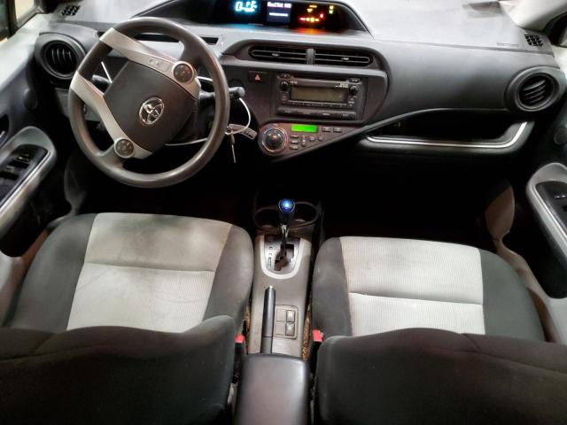 Hatchbacks TOYOTA PRIUS 2014 Czerwony