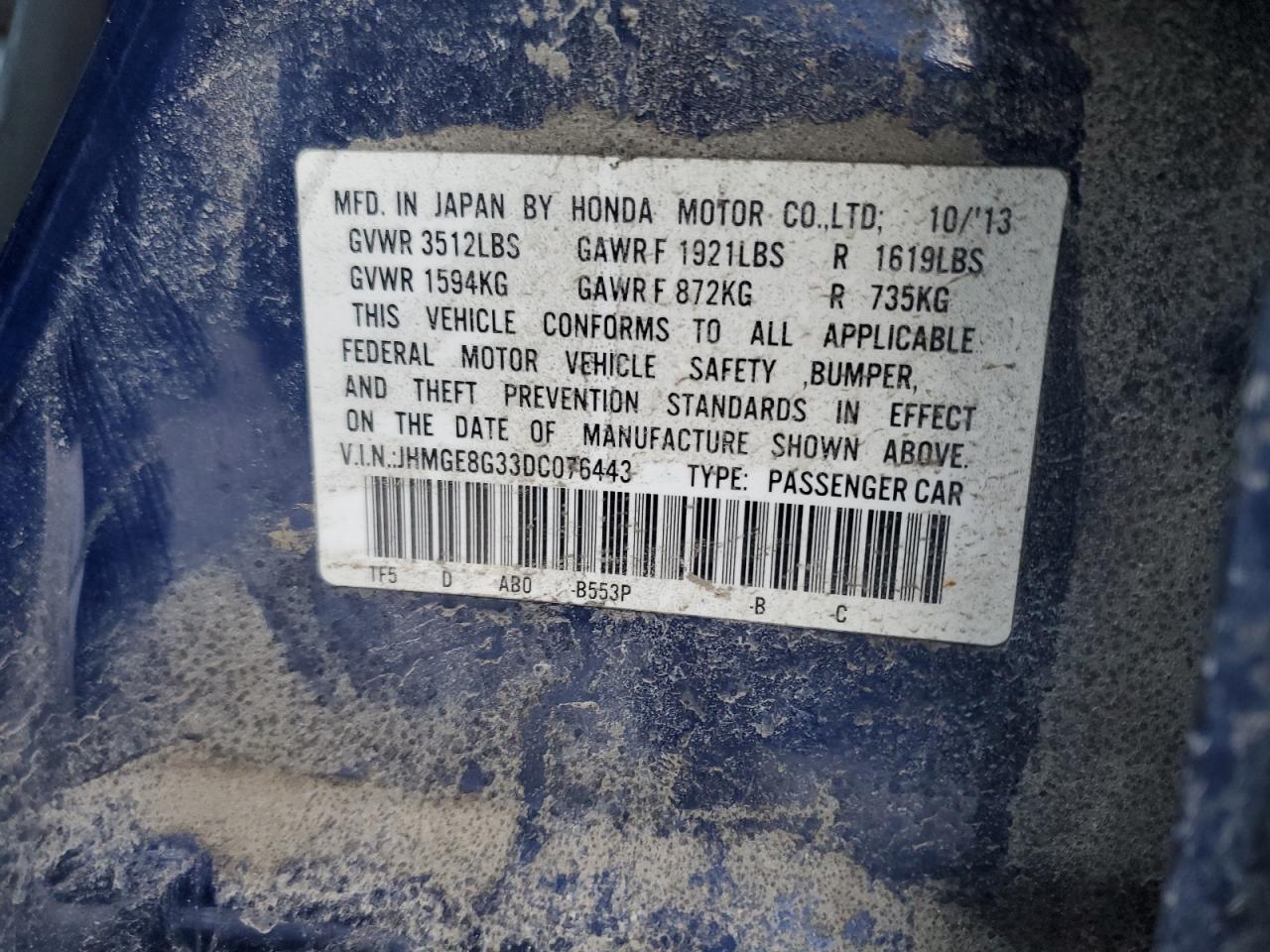 2013 Honda Fit - Image 12